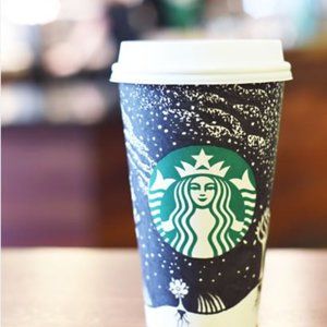 Starbucks Collector 2015  Reusable Cup "Stars dance on a midnight sky"